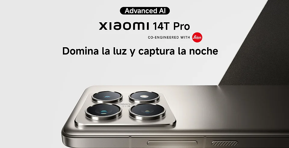 Vedere frontală Xiaomi 14T Pro