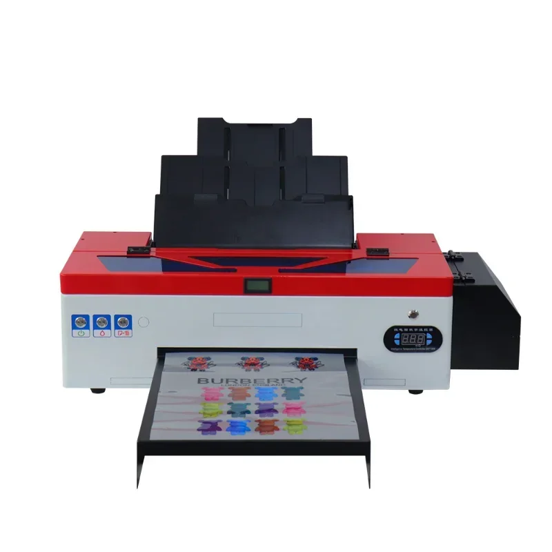 

A3 DTF Printer For L1800 Directly Transfer Heat Transfer Film DTF A3 t shirt printing machine with roll RIP software