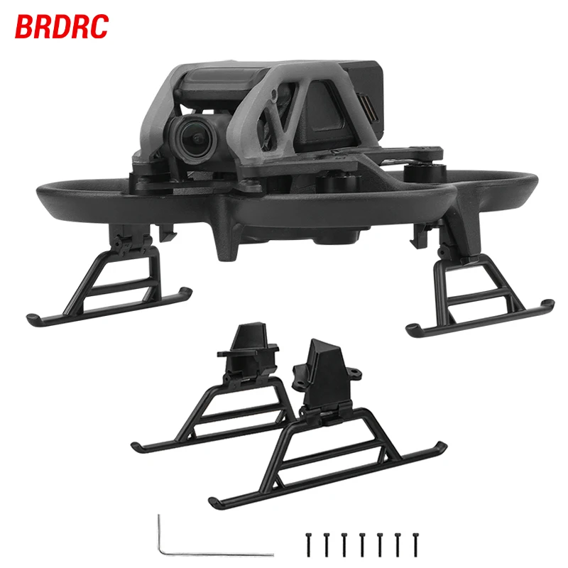 

Foldable Landing Gear for DJI Avata Heightening Tripod ABS Support Leg Anti-fall Extension Skid Drone Accessories