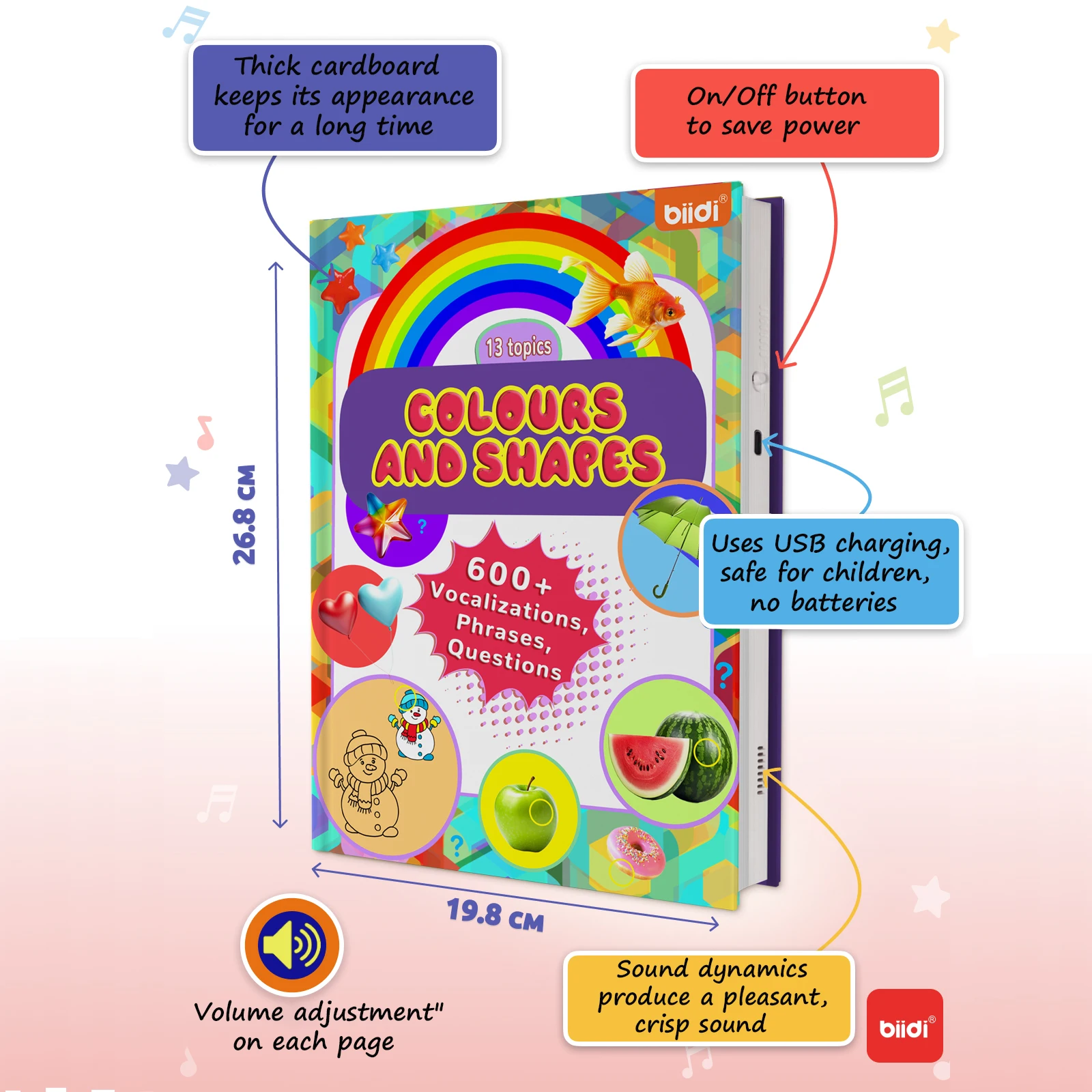 Montessori English Touch Book Interactive Book E-book Children's Early Learning Toys Children's Audiobooks