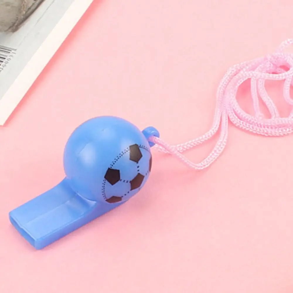 Description Picture 6 of item10pcs Plastic Cartoon Whistle Referee Sport Rugby Party Training School Soccer Football Basketball Cheerleaders Cheer