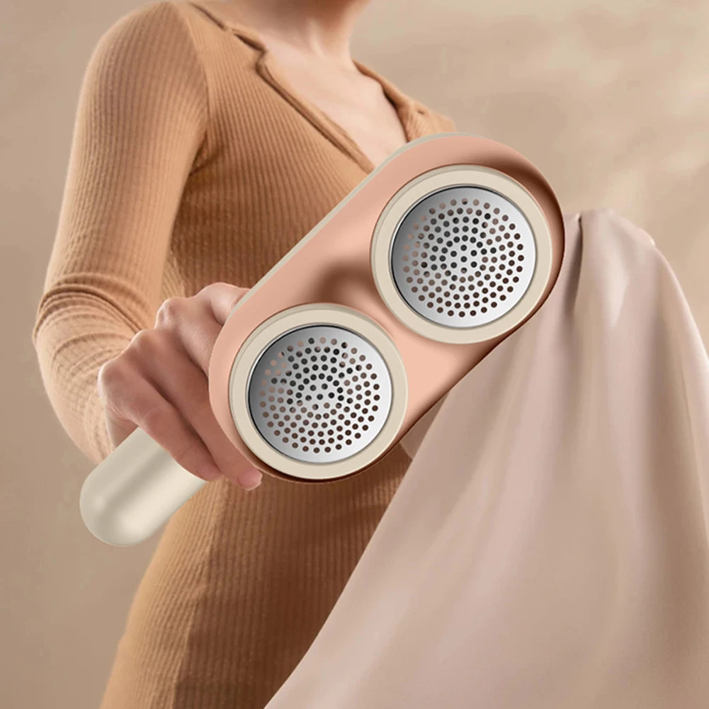 Portable Fabric Fluff Shaver Double Blade Shaver Portable Lint Electric Lint Double Blade Design