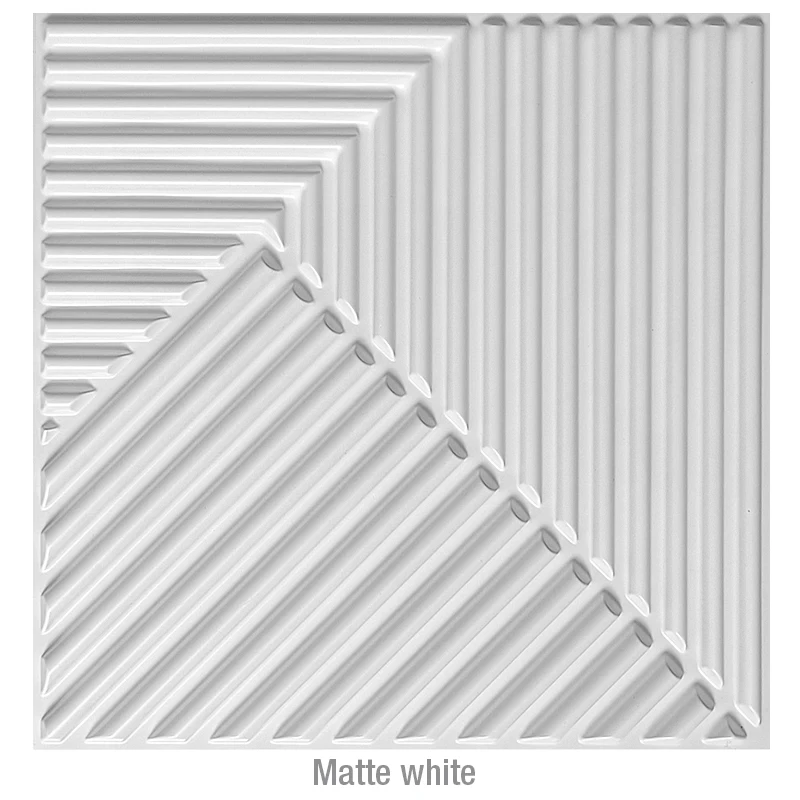 D-Matte white-12PCS