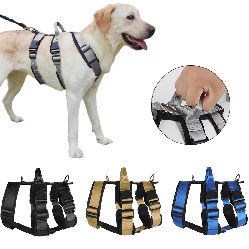 Peitoral para Cachorro Anti Escape 6 Tiras Reforçado - Sistema Antifuga