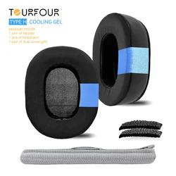 Premium Replacement Earpads - Enhanced Comfort Ear Cushion Covers and Headband Sleeves for Headphones (And typeB headband)