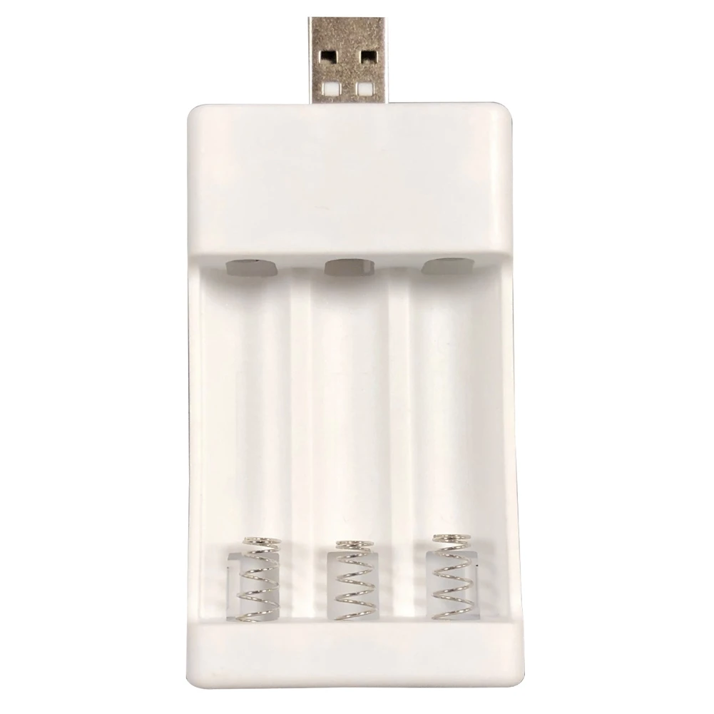 

Адаптер зарядного устройства USB, три зарядных порта, подходит для батарей № 5 и № 7.