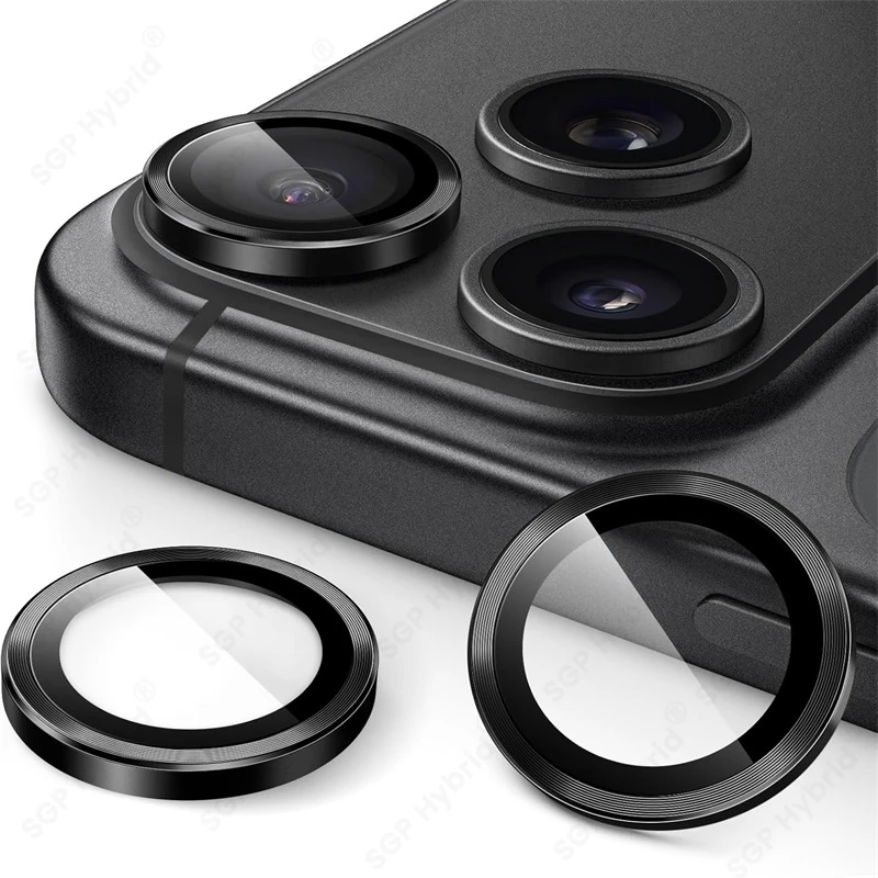 Enhanced Metal Ring Camera Glass Lens Protector