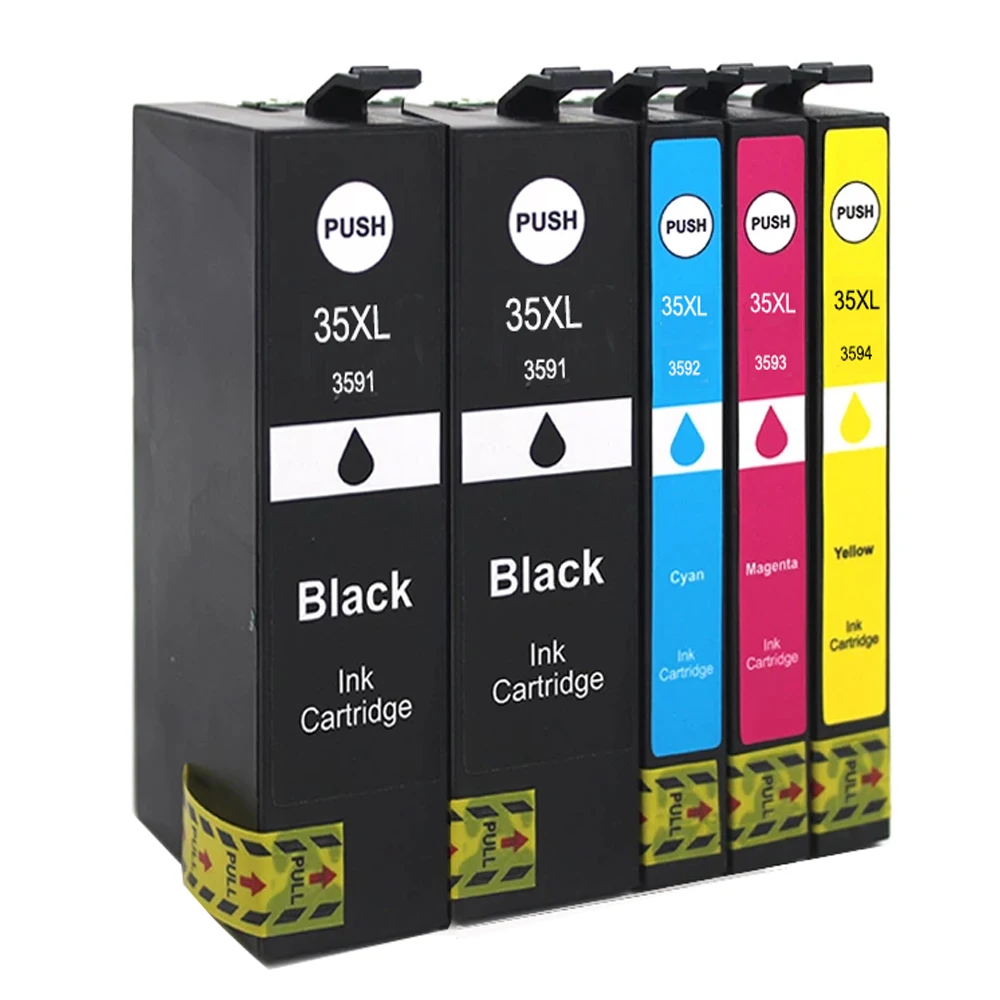 

Совместимый чернильный картридж 35XL для Epson T3591, T3592, T3593, T3594