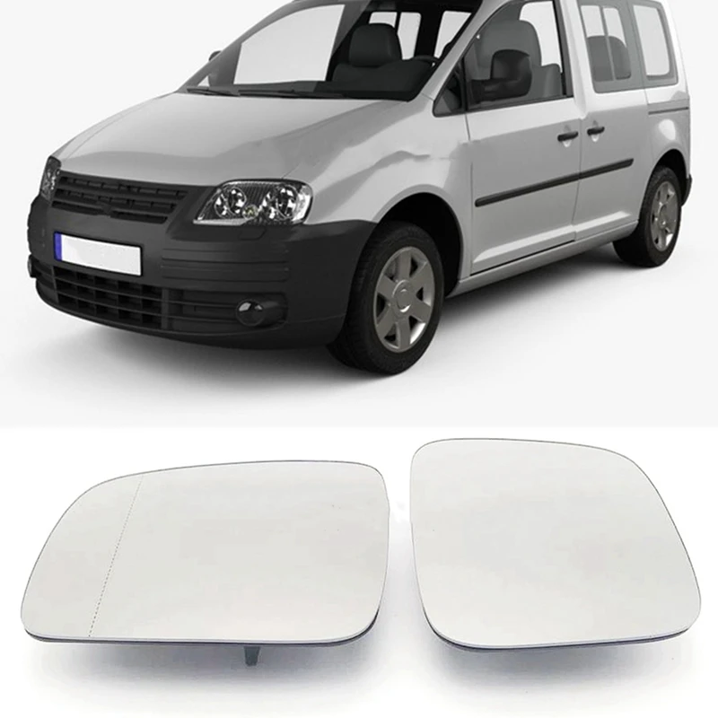 

Зеркало заднее с подогревом для VW Caddy 2004-2015 7H1857521 7H1857522, 2 шт.