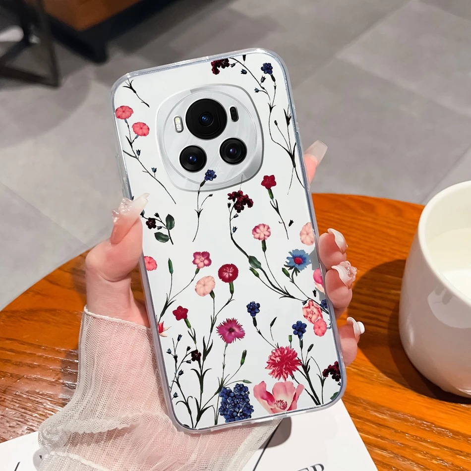 Creative Soft TPU Clear Silicone Anti-Drop Back Cover