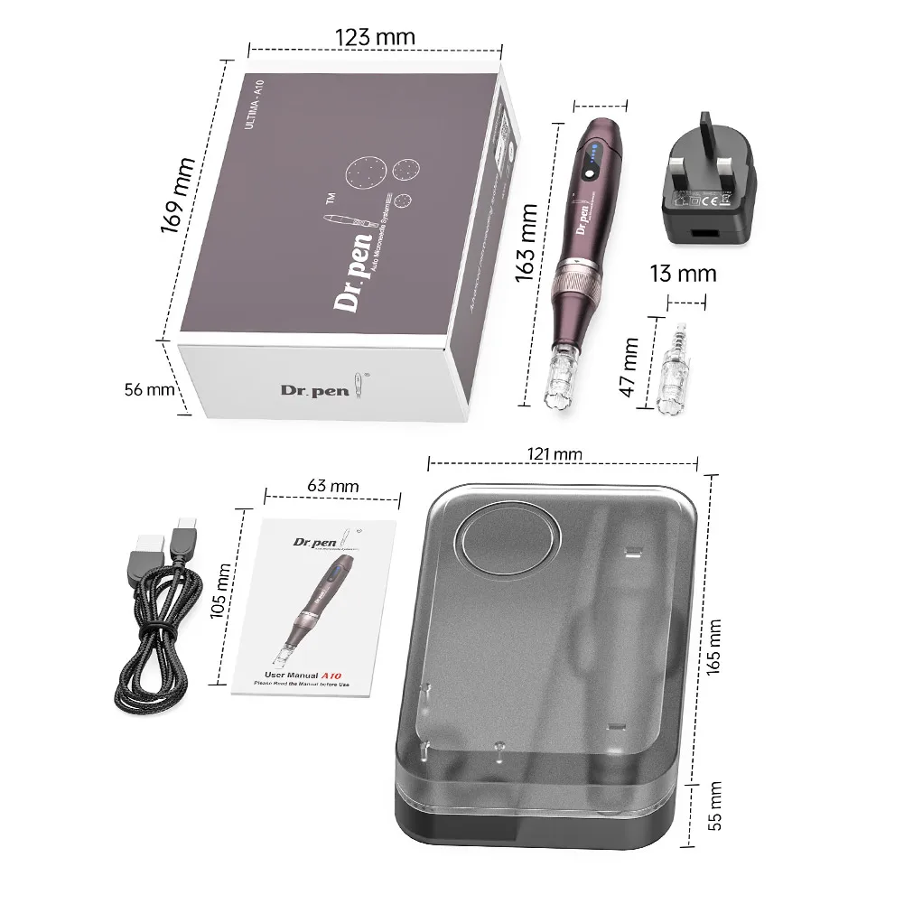Origina A10 Wireless Dr pen Derma Microneedle Pen Cartridge Needle 5 Speed Professional Microneedling Skin Care microneedling derma pen microneedling needle cartridge microneedling cartridge