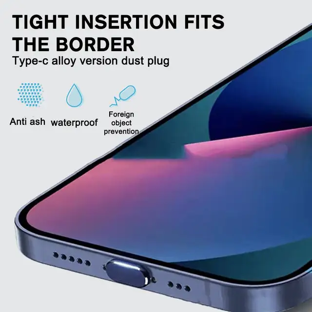 Tappi Antipolvere Per Porta Di Ricarica IPhone - 4 Pezzi Compatibili Con Modelli X, 11, 12, 13 E Altri - Foto 11