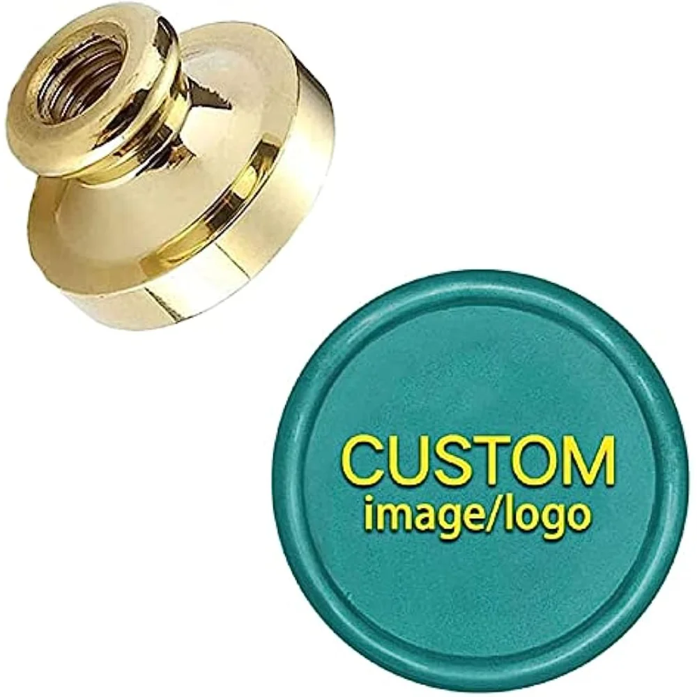 Custom Wax Seal Stamp Head Replacement 20mm Vintage Sealing Wax Stamp