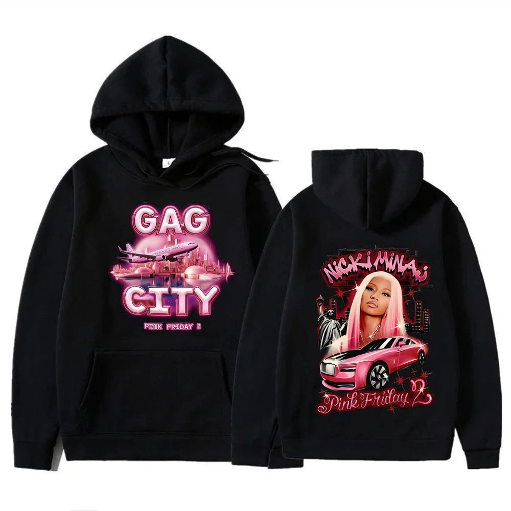 

Nicki Minaj Pink Friday 2 Hoodie 2024 Nicki Minaj Merch Pullover Tops Streetwear Nicki Minaj Muisc Hoodie