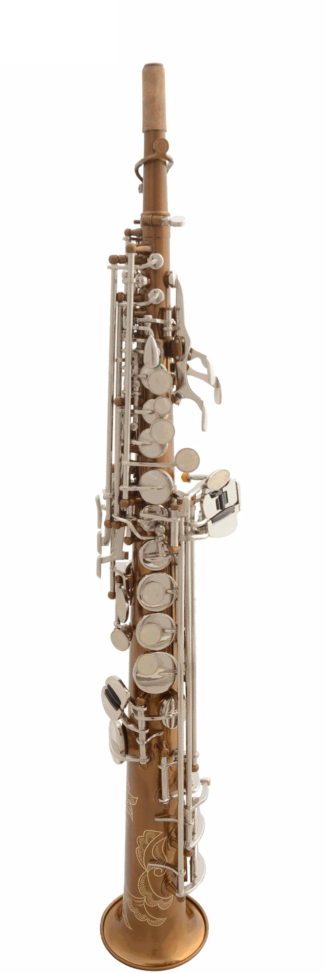

Senior professional soprano Bb nickel-plated saxophone soprano saxophone