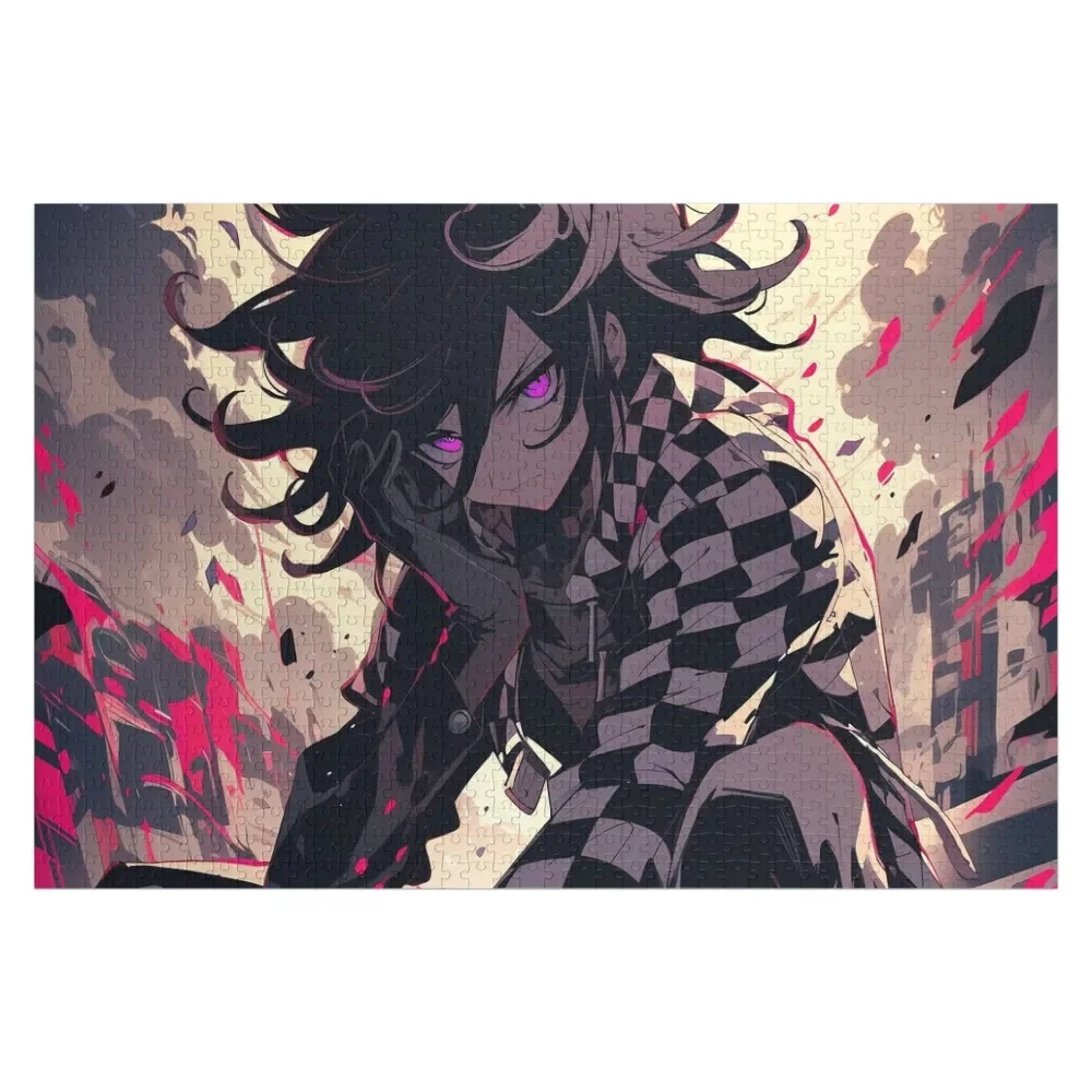 Kokichi Ouma - Danganronpa Anime Game Jigsaw Puzzle Personalised Jigsaw Iq Custom Name Child Toy Puzzle