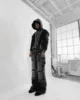 Y2K Harajuku Multi Pocket Washed Black Jeans Men Gothic Autumn Loose Drag Pants Street Hip-hop Rap 90s Hottie Wide-leg Pants 4