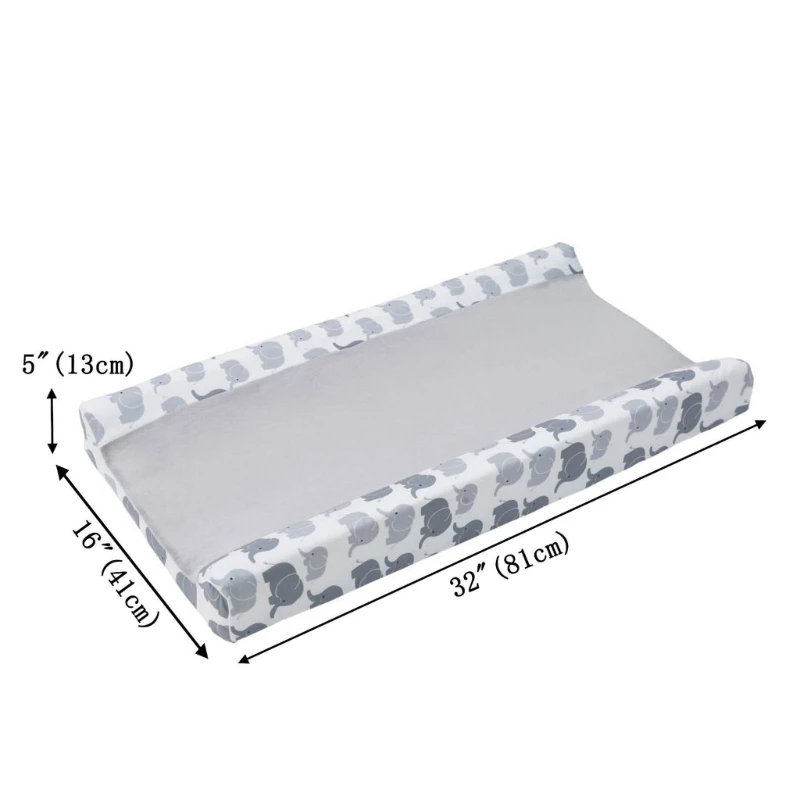 Breathable Floral Changing Table Sheet Infant Changing Mat Cover for Baby Girls