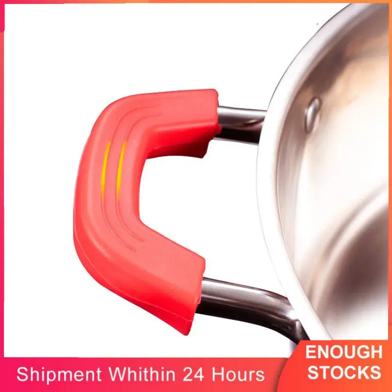 1/2pc Silicone Assist Handle Holder NonSlip Pan Grip Cover Heat