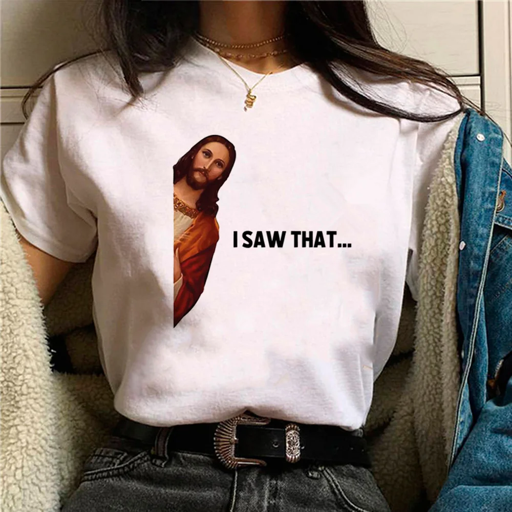 

God Tee women Y2K graphic топ из аниме Женская комиксная одежда