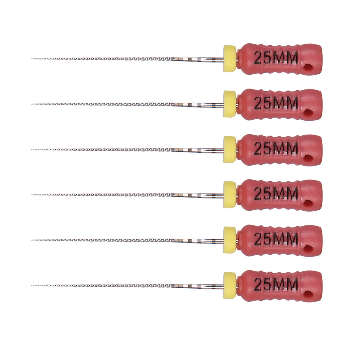 6 Teile/paket AZDENT Dental C Dateien Endodontie Endo Wurzelkanal Datei 25mm Hand Verwenden Größe 6 # 8 # 10 # Zahnmedizinwerkzeug aus Edelstahl – Detail 8