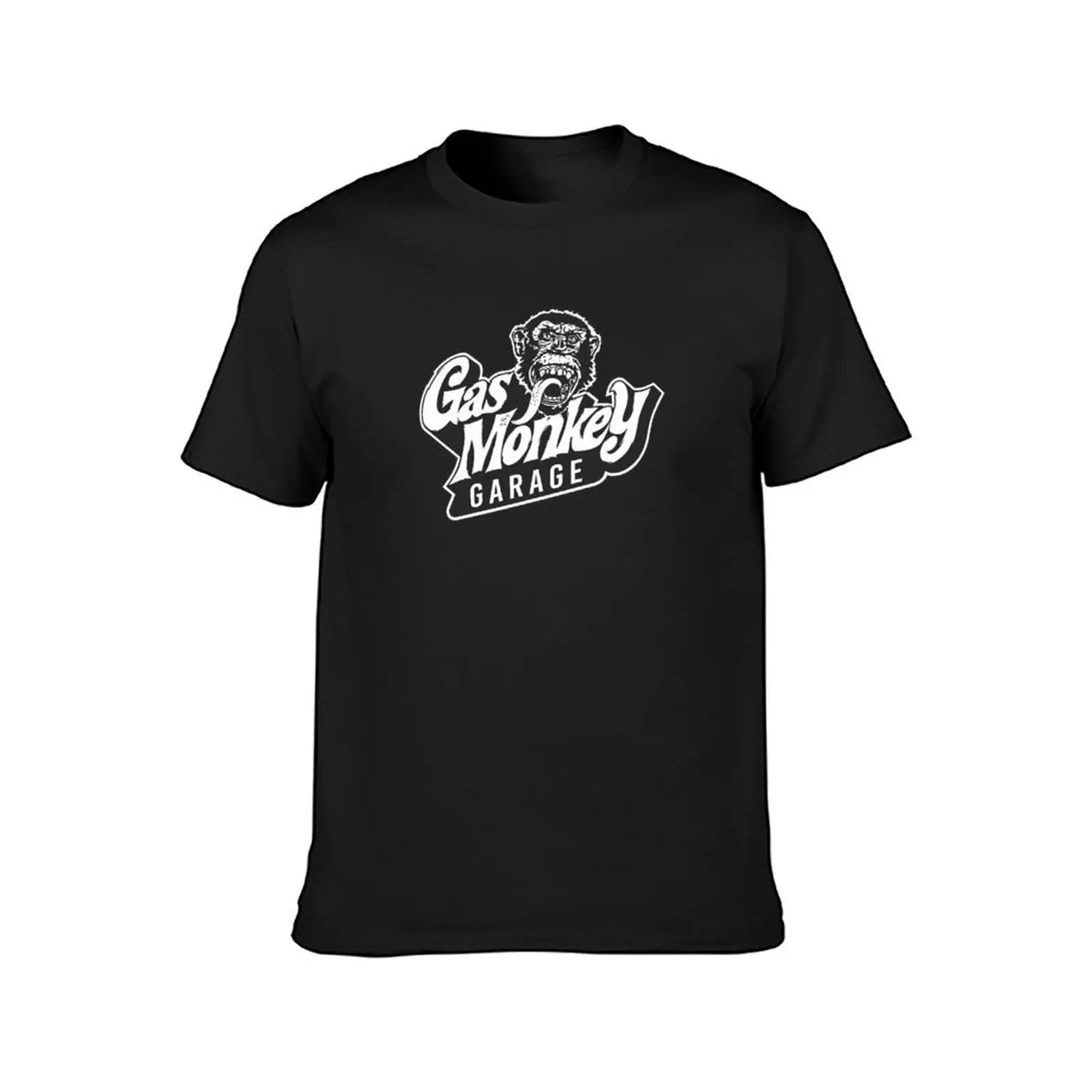 Garage monkey graphic tee – fabric and fit detail
