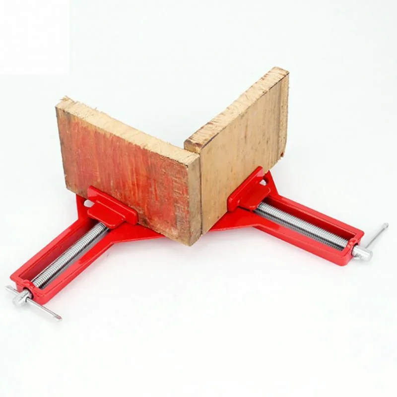 90 Degree Right Angle Clamp 100MM Mitre Clamps Corner Clamp Picture Holder Woodwork Right Angle Clamp Wood Working Tool