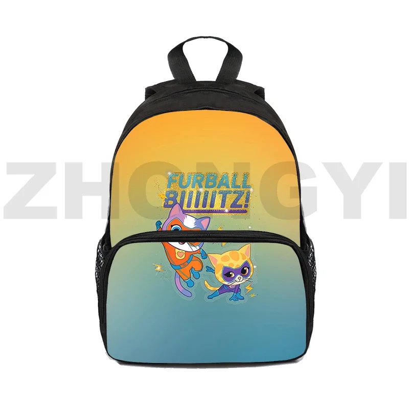 

Мини-рюкзак SuperKitties, водонепроницаемый дорожный рюкзак для ноутбука 12/16 дюймов, Холщовый Рюкзак для книг с 3D принтом SuperKitties, школьные сумки для девочек