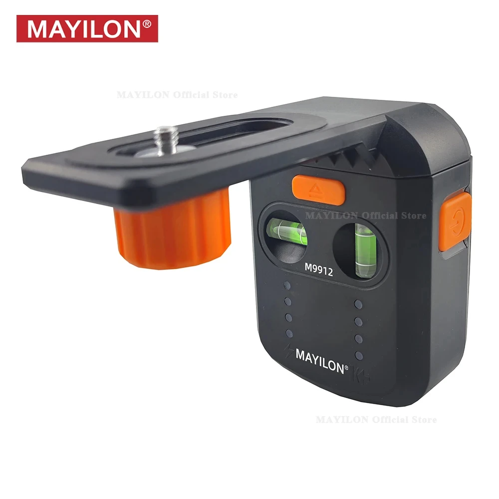 MAYILON M9912 Electric Drilling Dust Collector Laser Level Meter IP54 Anti Water Wall Suction Vacuum Drilling Operation laser level