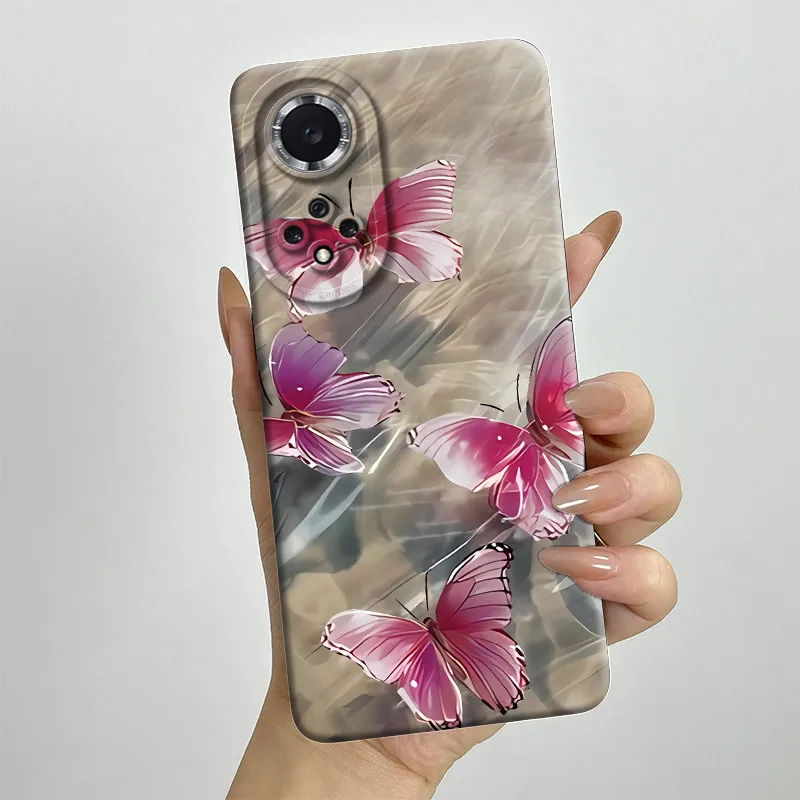 Soft Silicone Sweet Painted Protective Back Cover - Cute Printed Phone Case