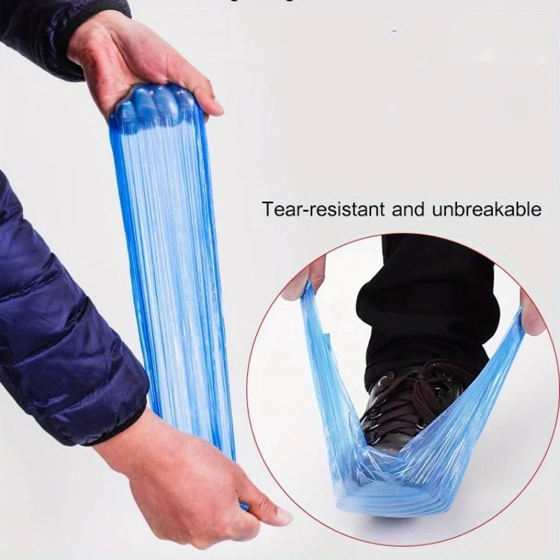 Waterproof oversleeves 100 Pcs Protective Waterproof Disposable Plastic Arm Sleeves Covers Oversleeves Oil-Proof with Elastic Wrist for Kitchen Restaurant
