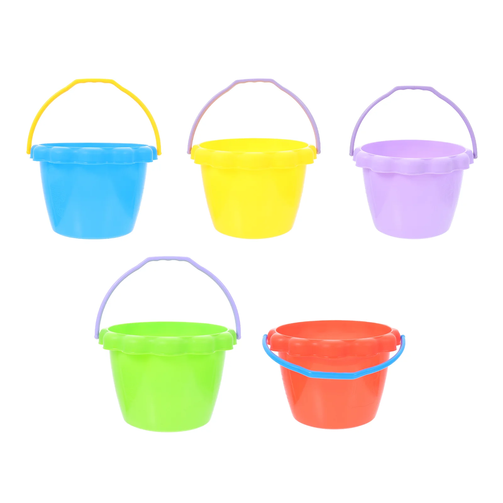 Children Beach Toys Summer Toys Kids Seaside Silicone Sand Collection Bucket Digging Sand Tools Beach Toys 4