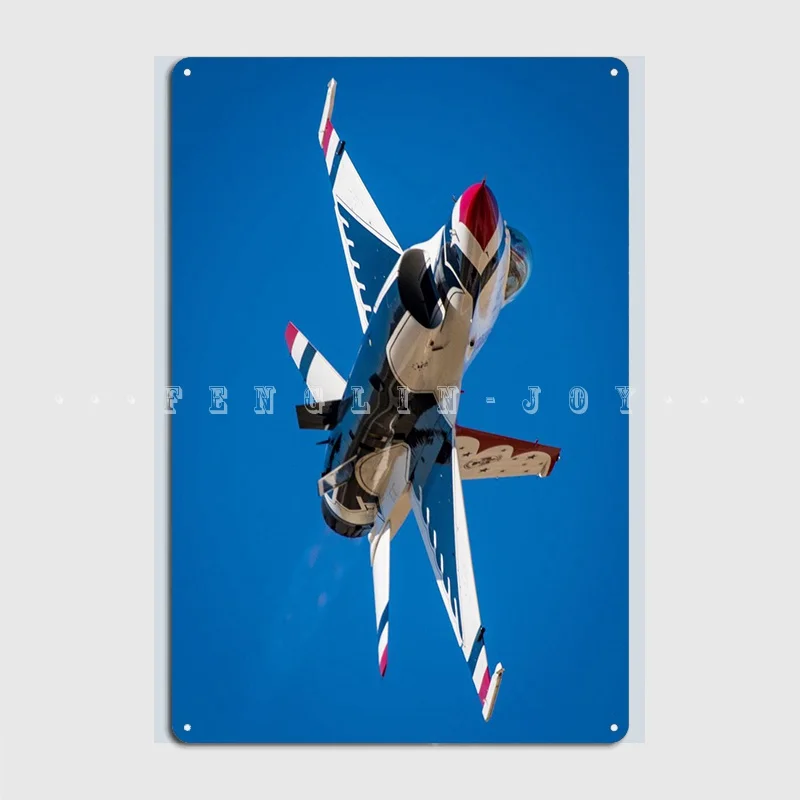 Usaf Thunderbirds Targa In Metallo Pub Mural Design Piatti Targa In Metallo Poster