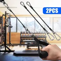 1/2pcs 25cm Heavy Duty Gym Resistance Band Gym Sport Workout Cable Extension With High Load Capacity 1