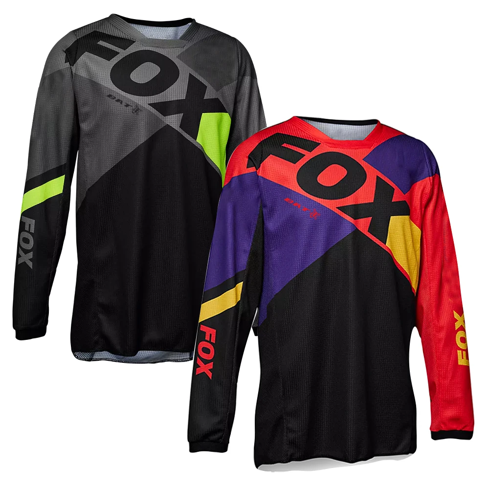 Men's Downhill Cycling Jersey MTB bat fox Mountain Motorcycle Bike