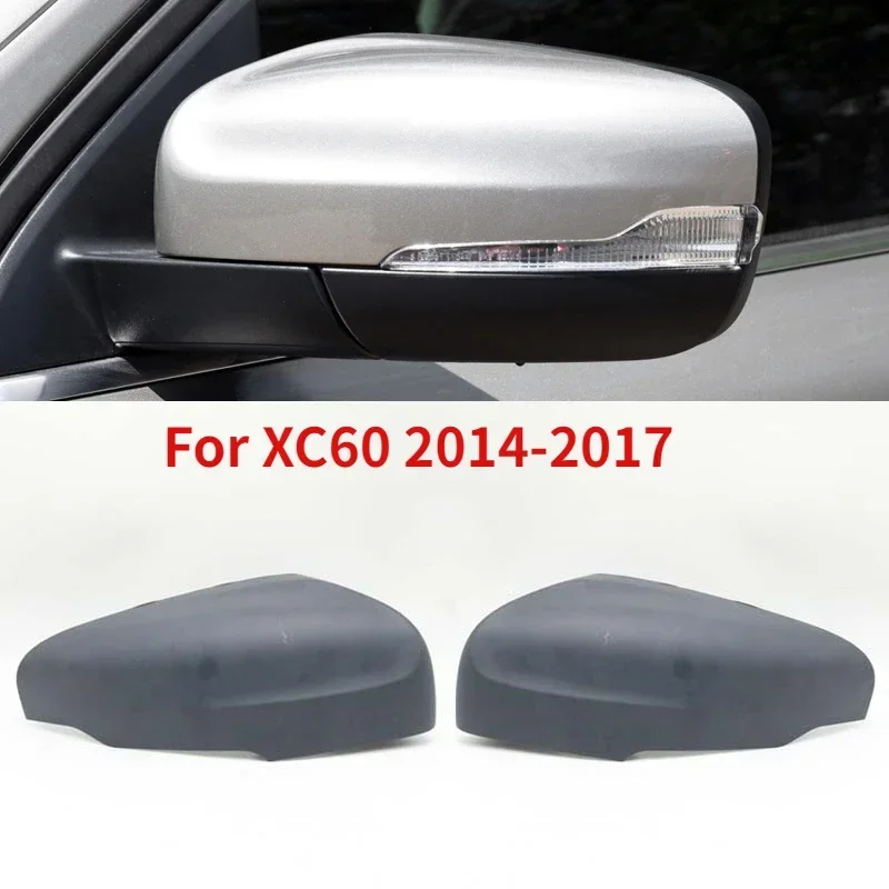 Calotta Specchietto Laterale Per Volvo XC60 2014-2017 – Copertura Sostitutiva In ABS Nero Lucido (Lato Sinistro)