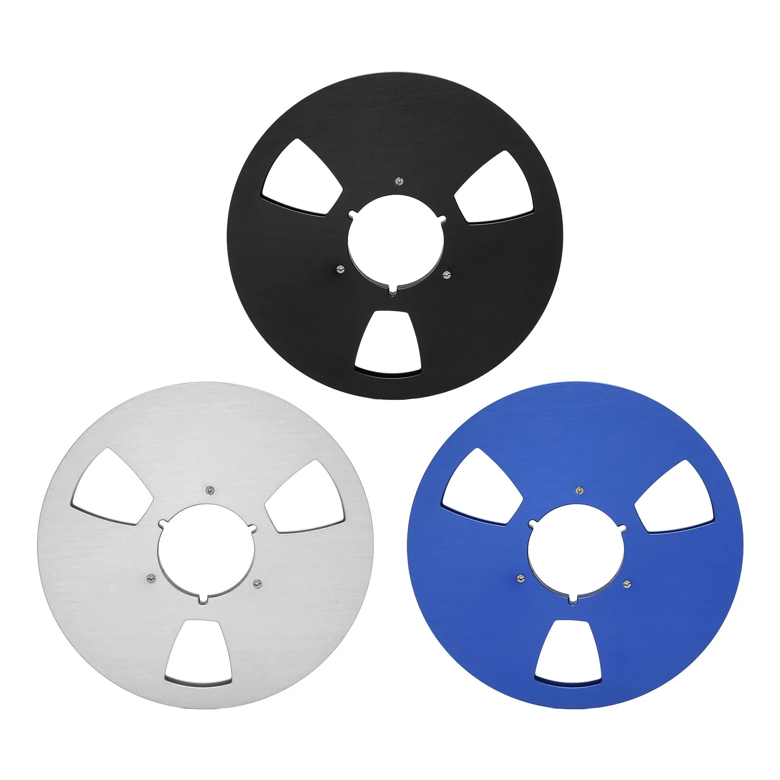 Sound Tape Empty Reel 3 Hole Professional 1/4 10.5 Inch Empty Takeup Reel High Strength for To Tape Player for Pioneer