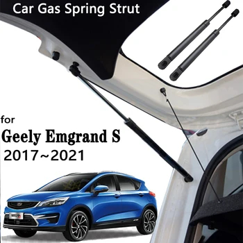Per Geely Emgrand S GS SUV 2017 ~ 2021 2019 portellone posteriore per auto supporto per sollevamento a Gas Prop tronco ammortizzatori per asta idraulica ammortizzatore accessori per auto