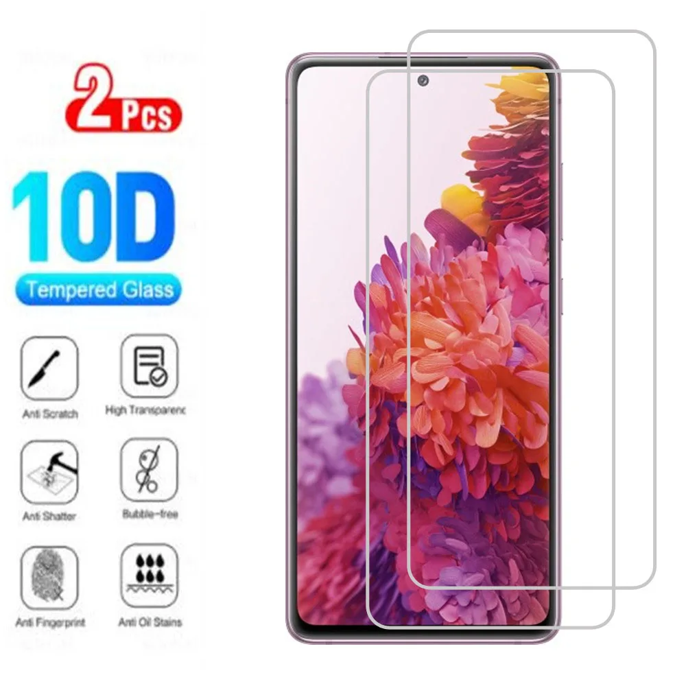 2Pcs Original Protective Tempered Glass For Samsung Galaxy S20 FE 6.7&quot S20FE 5G (Fan Edition) Phone Screen Protector Cover Film |