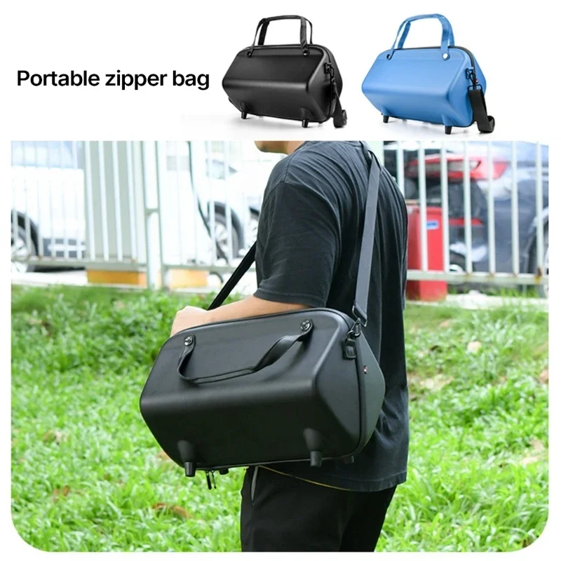 

Durable Carrying Case Waterproof PU Tote for UE Wireless Speaker Protector Fashionable Speaker Storage Shoulderbag