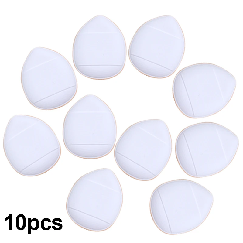 Mini Finger Puff Makeup Applicator Set - Foundation, Concealer, and Powder Sponge Tools
