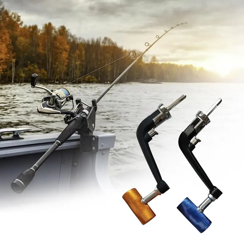 Spinning Reel Handle Half-Metal Rocker Arm Fishing Spinning Reels