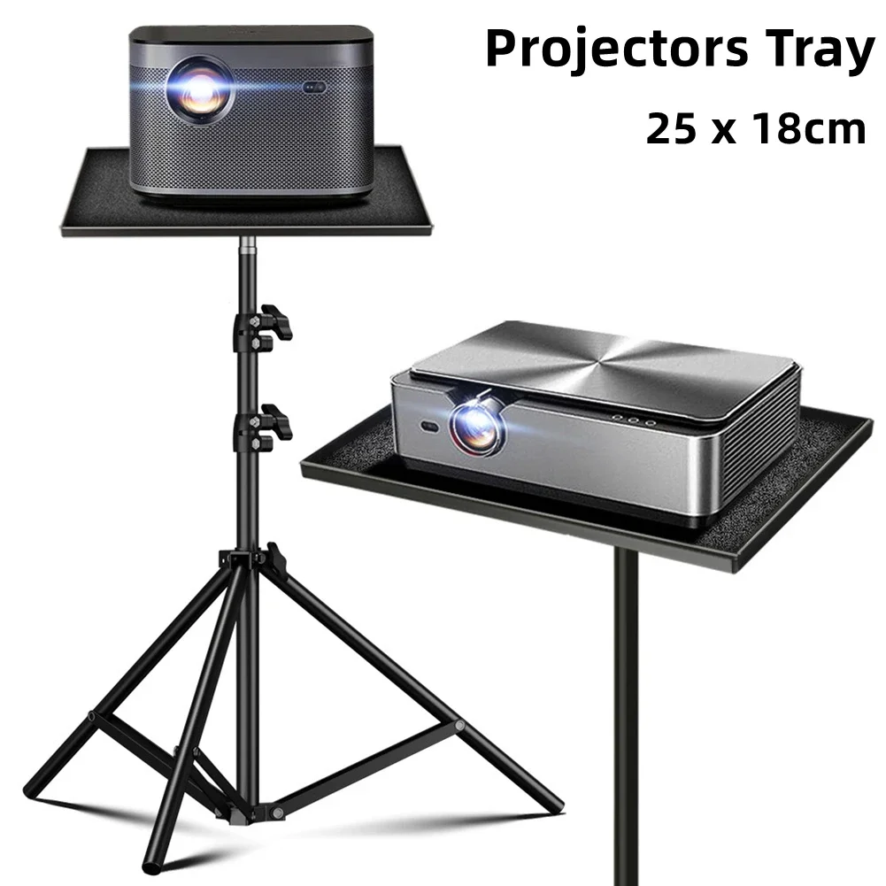 Projector Stand Projectors Tray 1 * 1/4 Screw 25*18cm(L*W) Black for Tripod Stand High Quality tripod stand
