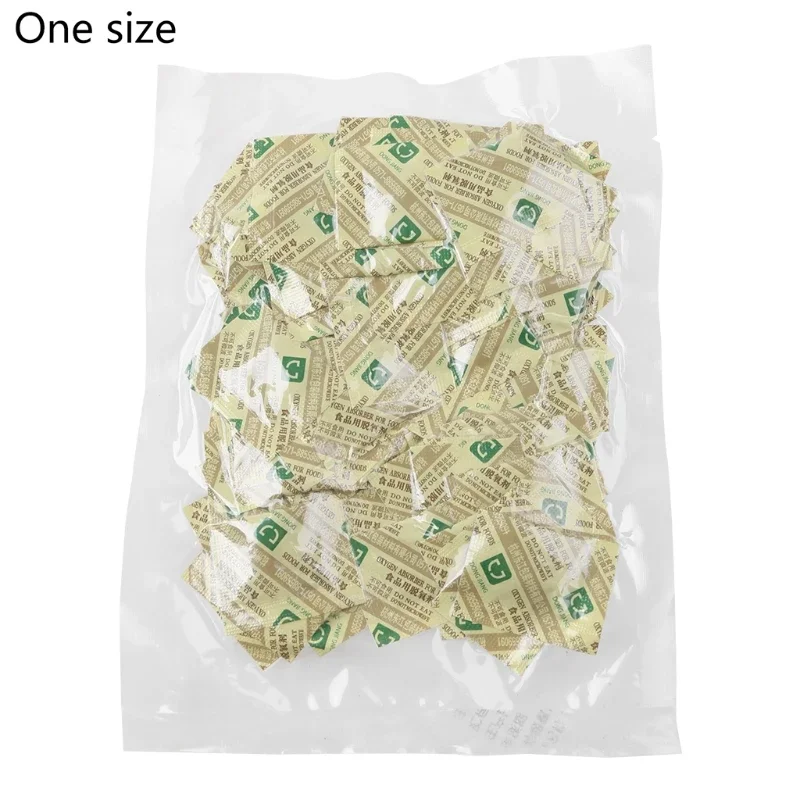 100 Bags Deoxidant 30cc/50cc Absorbers For Mooncake Long Term Storage Saver CO2 Absorber For Food Storage