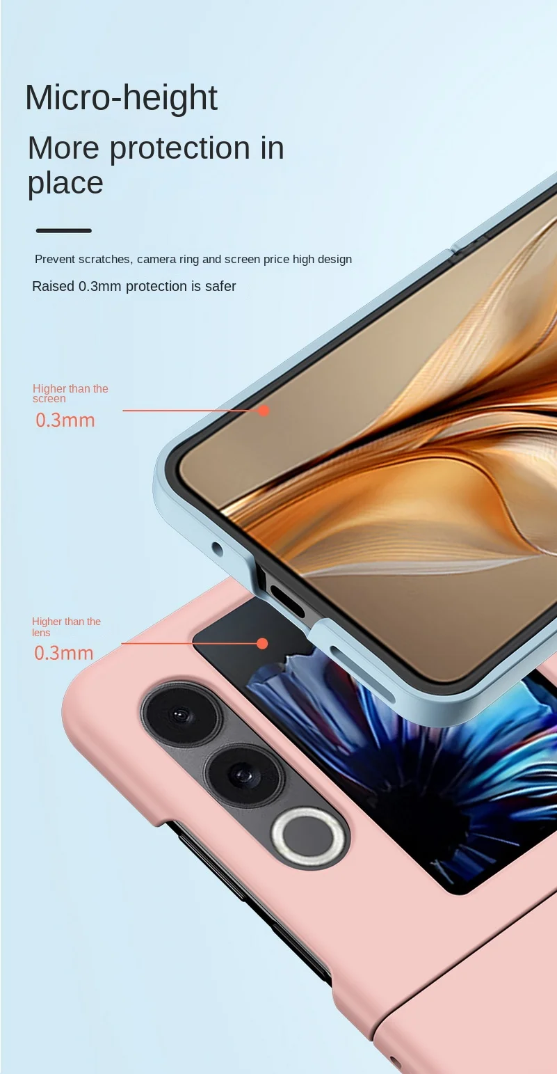 Slim Ultra Thin Hard Protective Phone Case with Good Touch Feel and Camera Protection