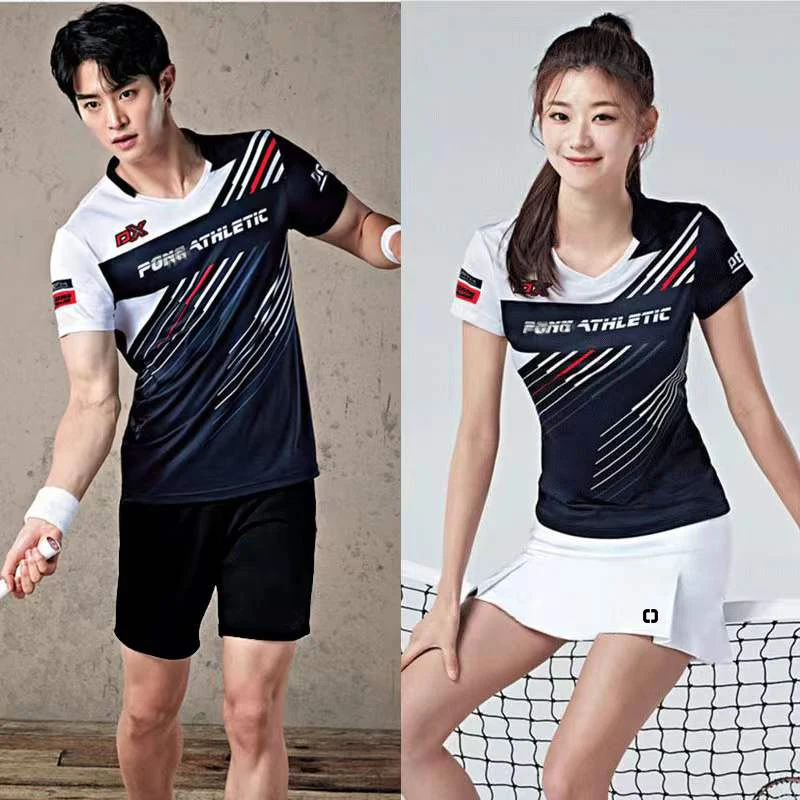 Running shirt Tennis shirt golf shirt polo shirt Badminton shirt Table tennis clothes sweat suit men and women Sports skirt