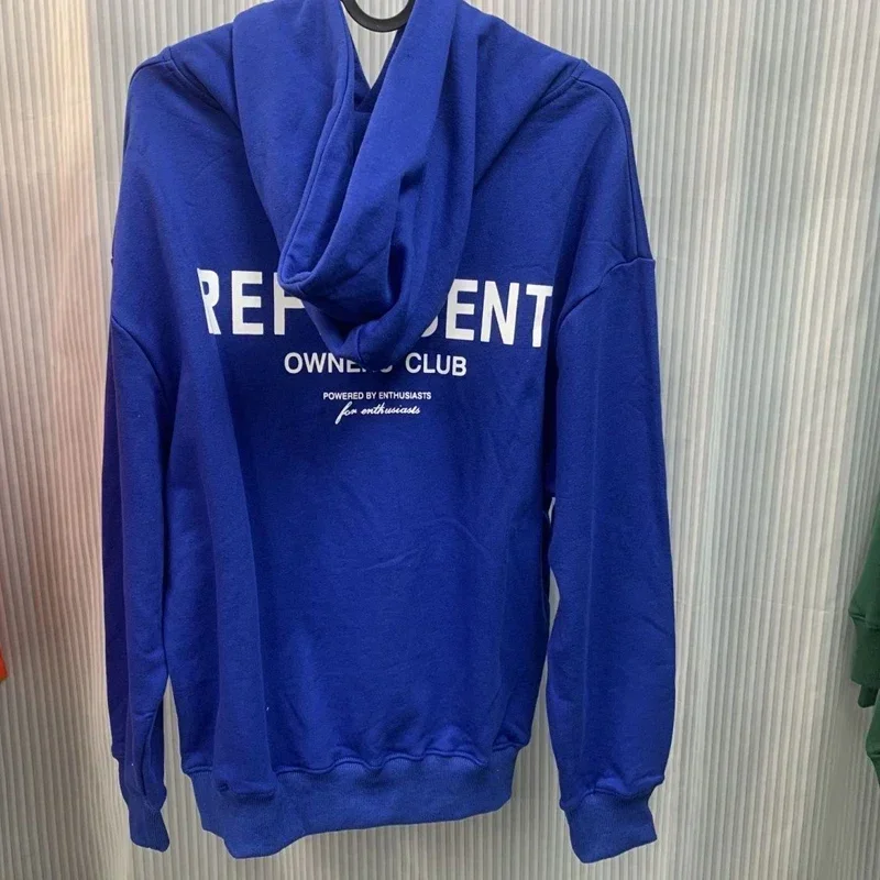 

Зимние толстовки Blue REP, высококачественные Классические хлопковые толстовки с буквенным принтом, мужские и женские толстовки, быстрая доставка