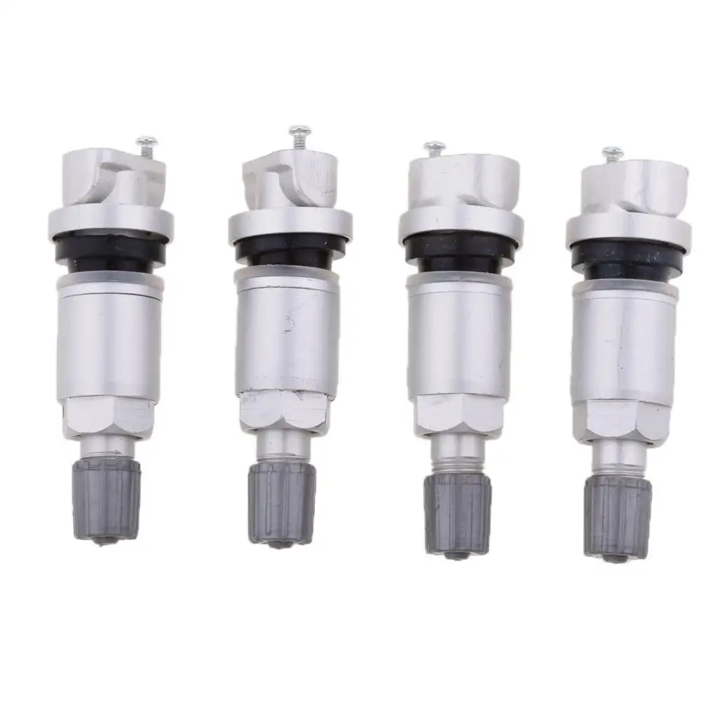 Pack of 4 Aluminum Car Tire Pressure Sensor Stem for Mazda