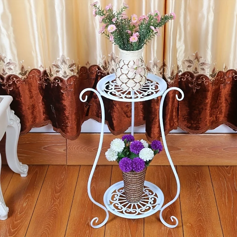 Double-layer Flower Rack 6