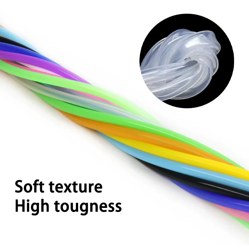 Versatile High-Temperature Resistant Silicone Tubing - Available in 17 Vibrant Colors